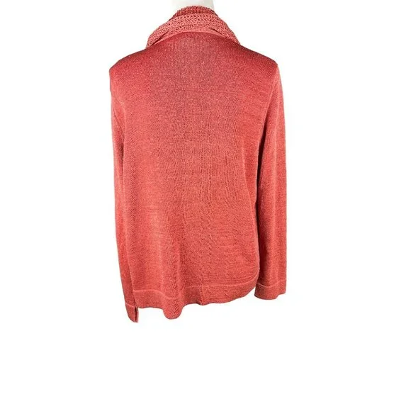 Womens Josephine Chaus 2 Piece Cowl Neck Blouse & Cardigan Set - Picture 4 of 11